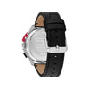 Tommy Hilfiger Men’s Bank Watch, Silver & Black