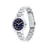 Tommy Hilfiger Ladies Becca Watch, Silver & Dark Blue