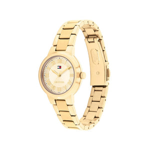 Tommy Hilfiger Ladies Becca Watch, Gold