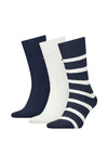 Tommy Hilfiger 3 Pack Bootsock Gift Set, Navy Multi