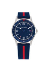 Tommy Hilfiger Boys 1720036 Watch, Navy & Silver