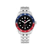 Tommy Hilfiger Boys Black Dial Watch, Silver