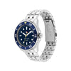 Tommy Hilfiger Boys Blue Dial Watch, Silver