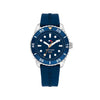 Tommy Hilfiger Boys Silicone Strap Watch, Silver & Blue