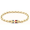 Tommy Hilfiger Men’s Bruce Chain Link Bracelet, Gold