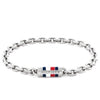 Tommy Hilfiger Men’s Bruce Chain Link Bracelet, Silver