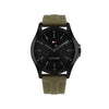 Tommy Hilfiger Men’s Bruce Watch, Black & Green