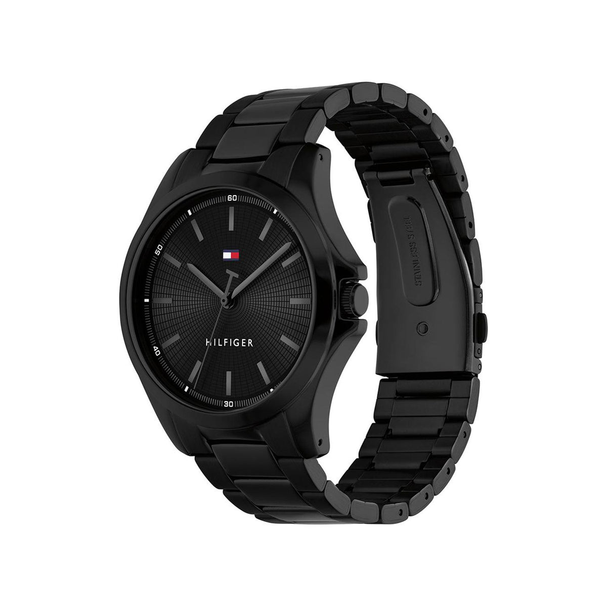 Tommy Hilfiger Men’s Bruce Watch, Black