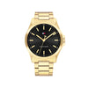 Tommy Hilfiger Men’s Bruce Watch, Gold & Black