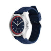Tommy Hilfiger Men’s Bruce Watch, Silver & Navy