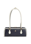 Tommy Hilfiger Colour-Blocked Rectangular Shoulder Bag, Navy