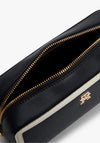 Tommy Hilfiger Colour-Blocked TH Monogram Crossbody Bag, Navy