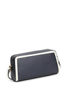 Tommy Hilfiger Colour-Blocked TH Monogram Crossbody Bag, Navy