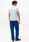 Tommy Hilfiger Contrast TH Monogram T-Shirt, Breezy Blue