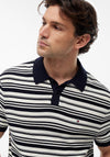 Tommy Hilfiger Cool Comfort Knit Polo Shirt, Navy & Ivory