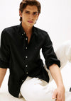 Tommy Hilfiger Core Flex Poplin Shirt, Black