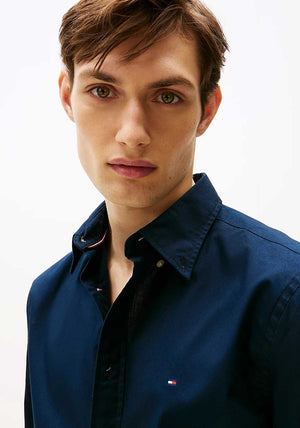 Tommy Hilfiger Core Flex Poplin Shirt, Navy