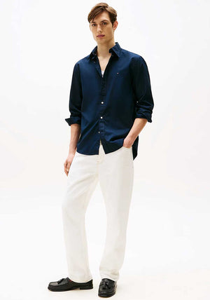 Tommy Hilfiger Core Flex Poplin Shirt, Navy
