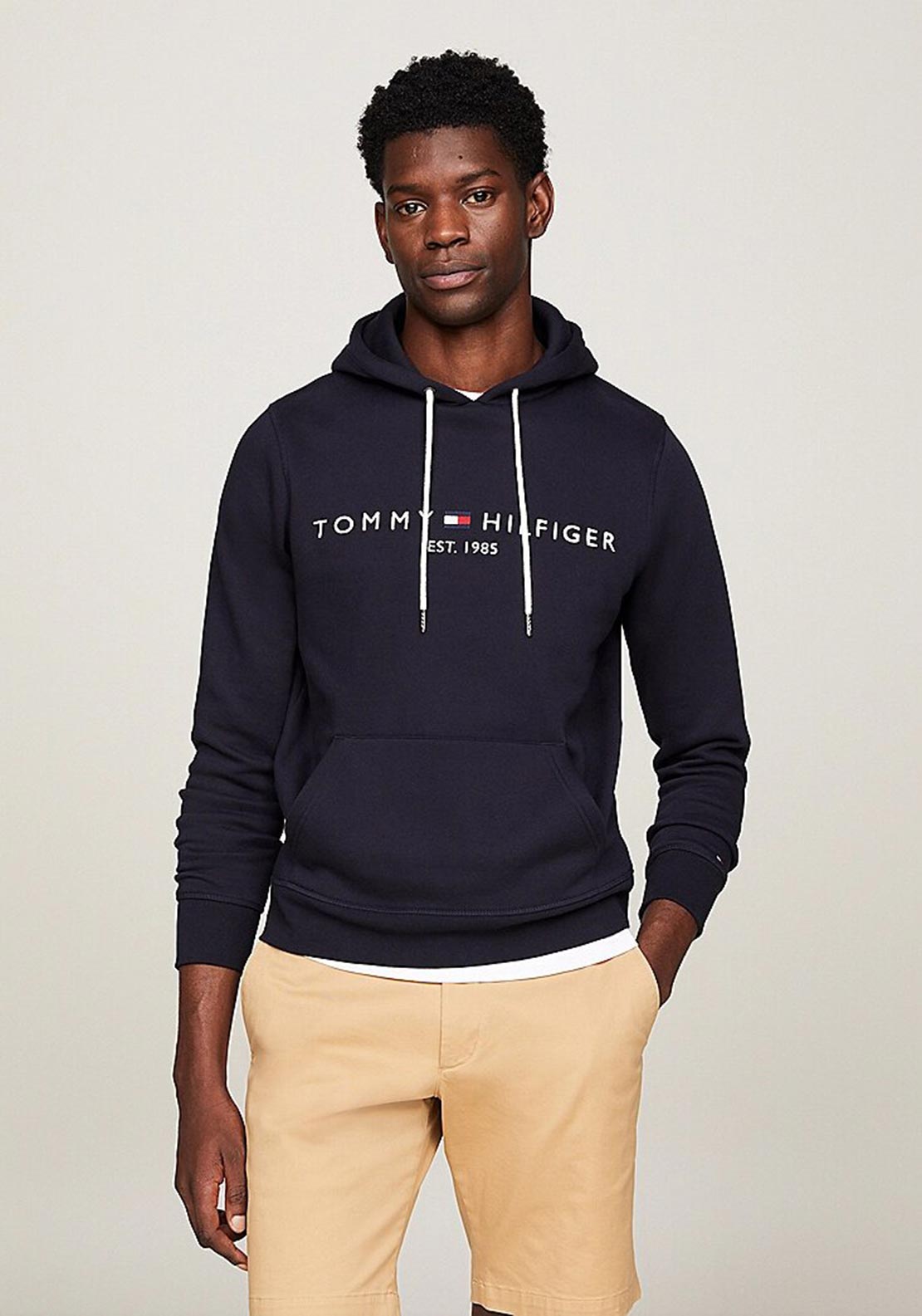 Tommy Hilfiger Core Logo Hoodie, Navy