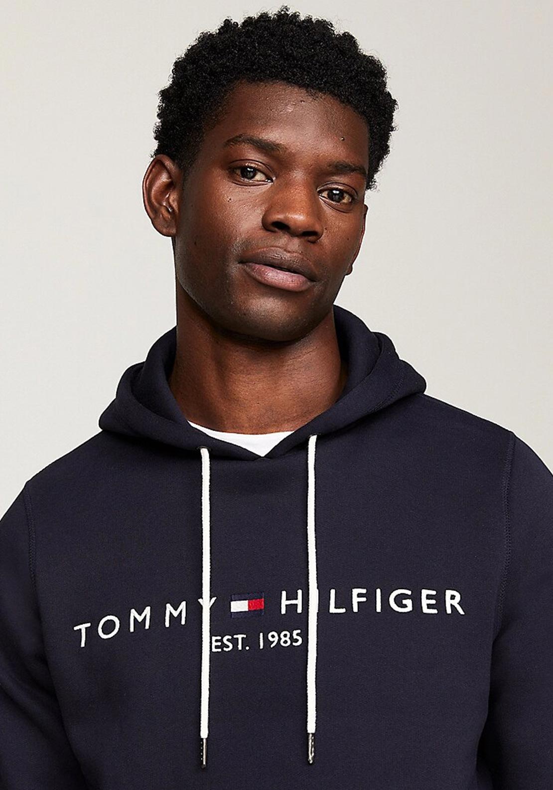 Tommy Hilfiger Core Logo Hoodie, Navy