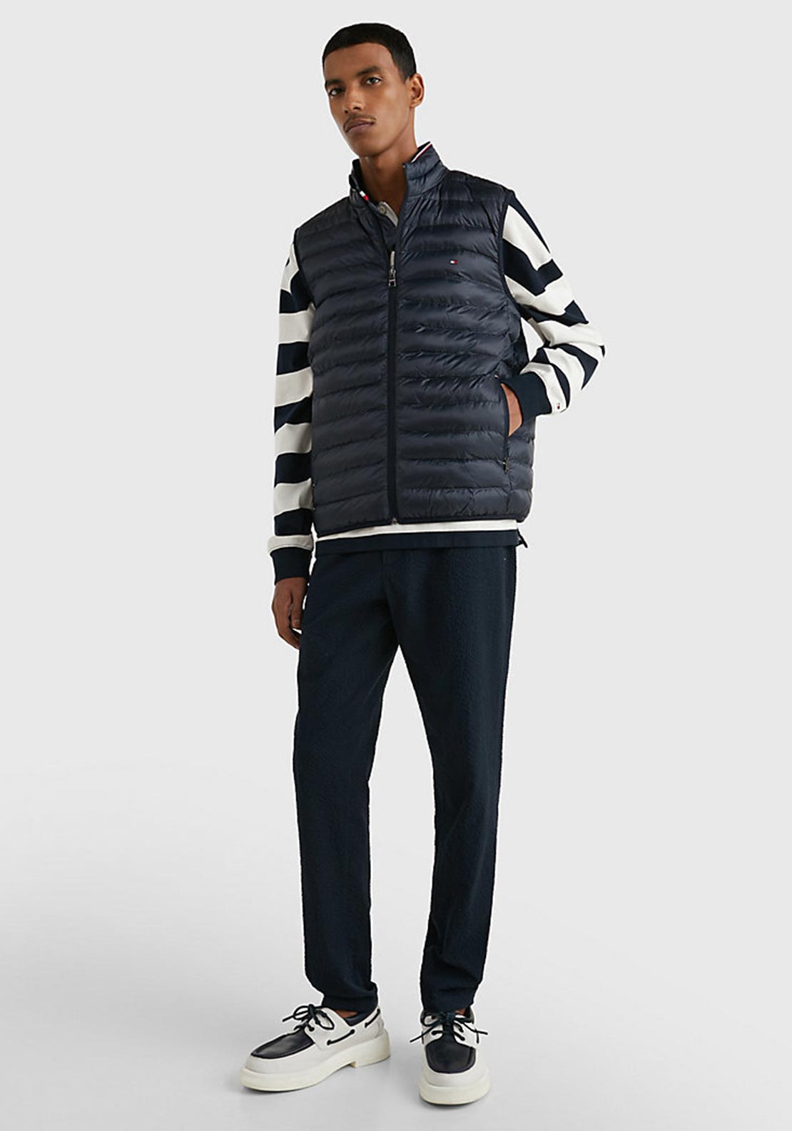 Tommy Hilfiger Core Packable Padded Gilet, Desert Sky
