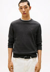Tommy Hilfiger Crew Neck Cashmere Blend Sweater, Dark Grey Heather