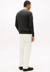 Tommy Hilfiger Crew Neck Cashmere Blend Sweater, Dark Grey Heather