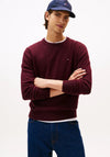Tommy Hilfiger Crew Neck Cashmere Blend Sweater, Deep Burgundy
