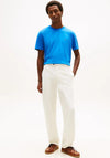 Tommy Hilfiger Crew Neck Embroidered Flag T-Shirt, Blue Orbit