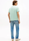 Tommy Hilfiger Crew Neck Embroidered Flag T-Shirt, Mint Green