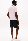 Tommy Hilfiger Crew Neck Embroidered Flag T-Shirt, Pink Lily