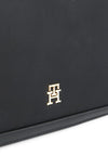 Tommy Hilfiger Essentials Flap Over Crossbody Bag, Black