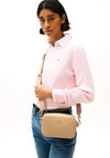 Tommy Hilfiger Monogram Crossbody Bag, Safari Canvas