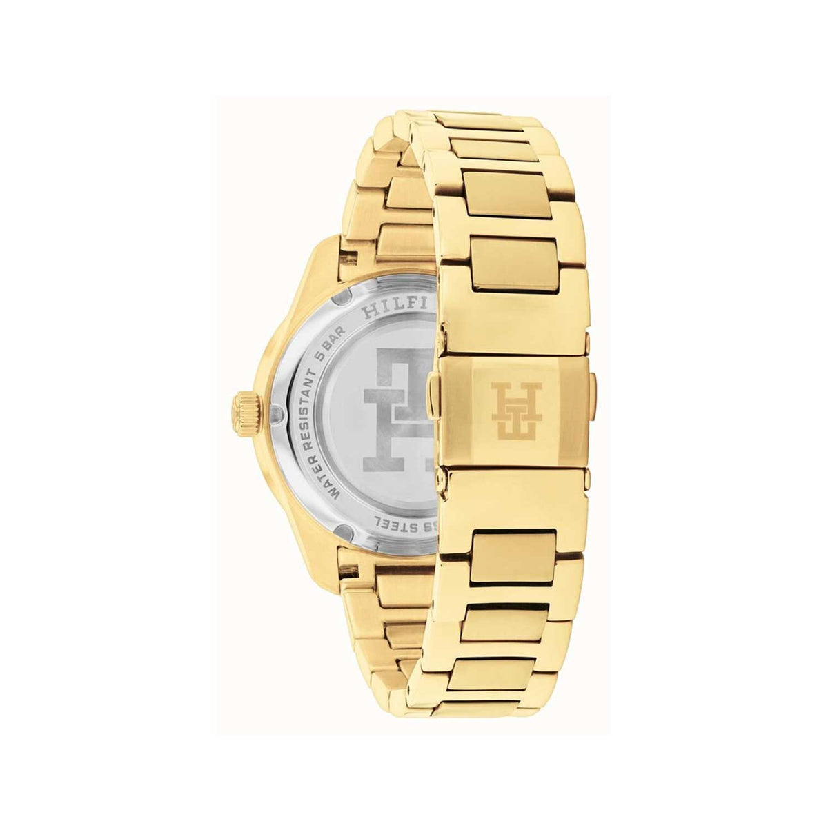 Tommy Hilfiger Ladies Crystal Watch, Gold