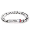 Tommy Hilfiger Men’s Curb Link Bracelet, Silver