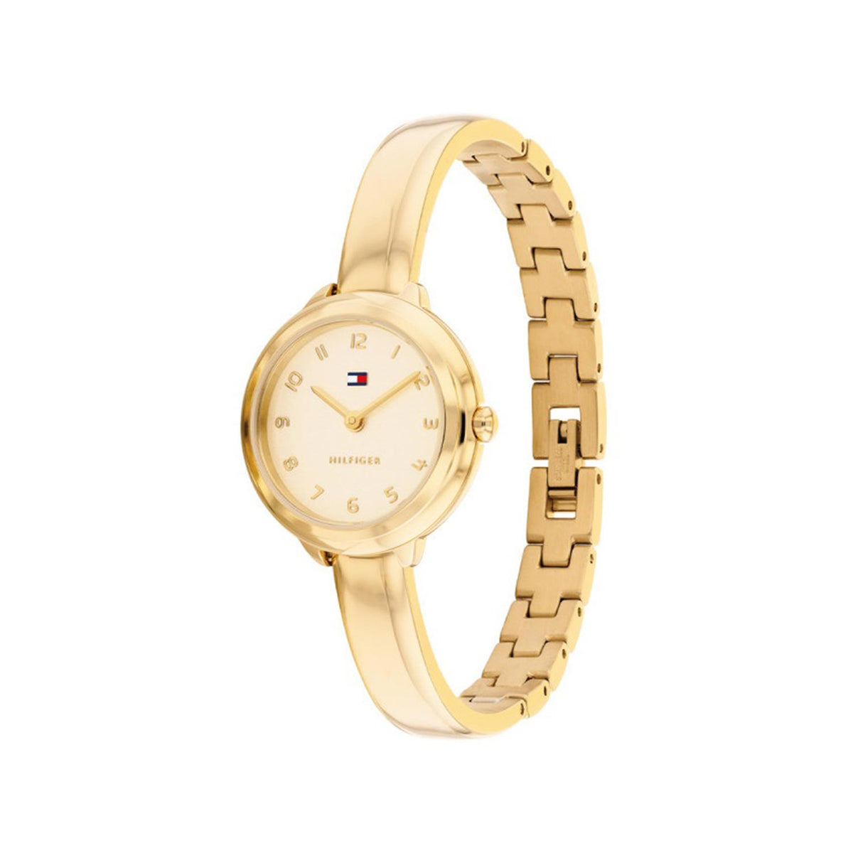 Tommy Hilfiger Ladies Demi Bangle Watch, Gold