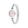 Tommy Hilfiger Ladies Demi Oval Watch, Silver & Pink