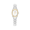 Tommy Hifiger Ladies Demi Oval Watch, Gold & Silver