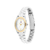 Tommy Hifiger Ladies Demi Oval Watch, Gold & Silver