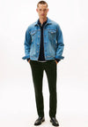 Tommy Hilfiger Denton Straight Corduroy Trousers, Riverbed Green