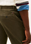 Tommy Hilfiger Denton Straight Corduroy Trousers, Battle Green