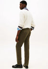 Tommy Hilfiger Denton Straight Corduroy Trousers, Battle Green