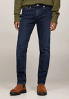 Tommy Hilfiger Denton Straight Leg Jeans, Meek Blue Black