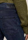 Tommy Hilfiger Denton Straight Leg Jeans, Meek Blue Black