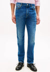 Tommy Hilfiger Denton Whiskered Slim Straight Leg Jeans, Blue