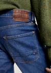 Tommy Hilfiger Denton Whiskered Straight Fit Jeans, Rouse Indigo