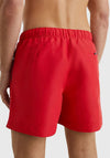 Tommy Hilfiger Drawstring Swim Shorts, Primary Red