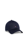 Tommy Hilfiger Essential Flag Embroidered Baseball Hat, Space Blue