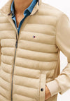 Tommy Hilfiger Essential Contrast Sleeve Jacket, Beige