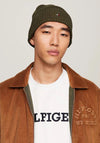Tommy Hilfiger Essential Flag Beanie, Army Green